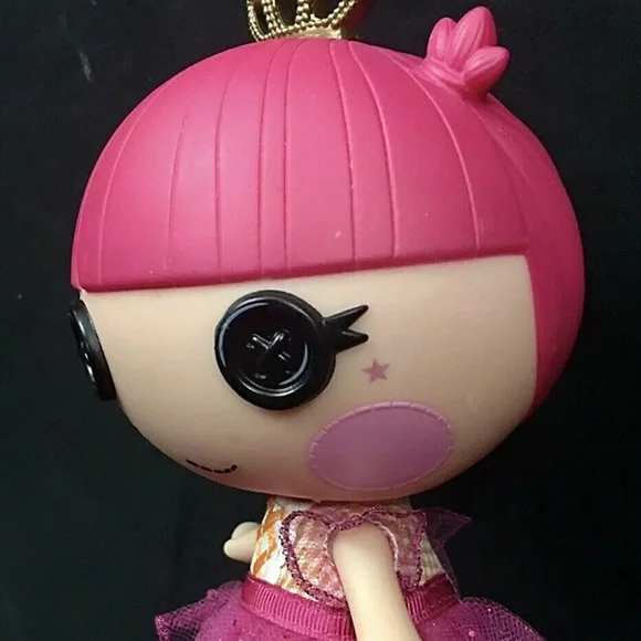 Lalaloopsy Littles Doll Twisty Tumbelina Cute Pink Hair Gold Crown MGA Toy - Picture 5 of 12